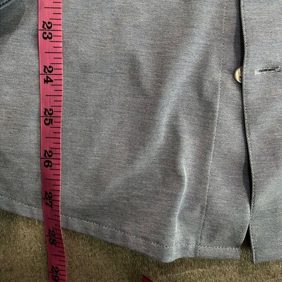 ❤️2/$50❤️[M]Kit and Ace Light Blue Stretchy Casual Button-Down Shirt - Picture 6 of 7